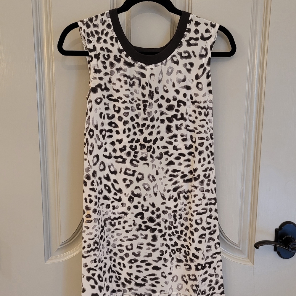Snow leopard dress.